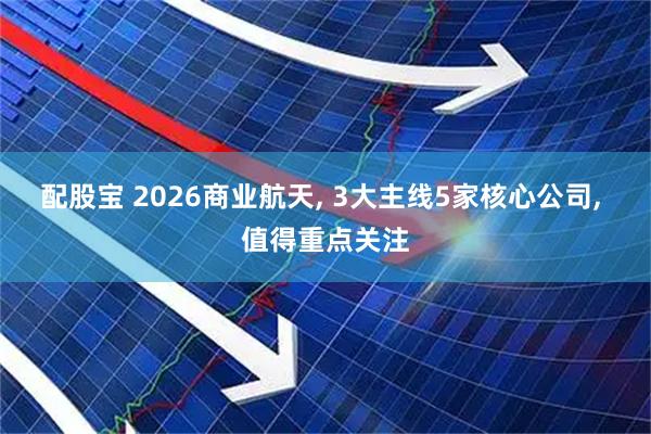 配股宝 2026商业航天, 3大主线5家核心公司, 值得重点关注